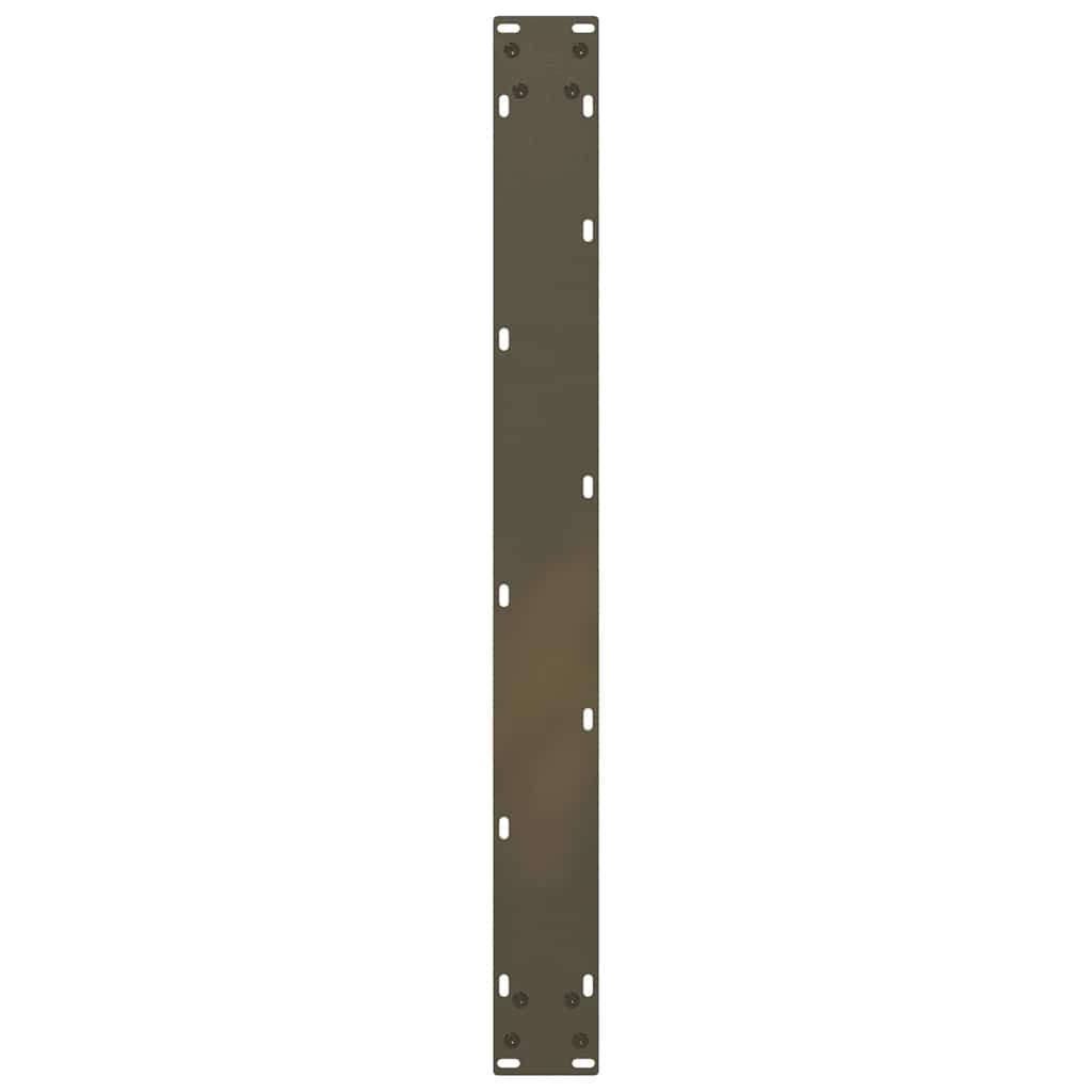 Dining Table Legs U-Shaped 2 pcs Natural Steel 90x(72-73) cm Steel