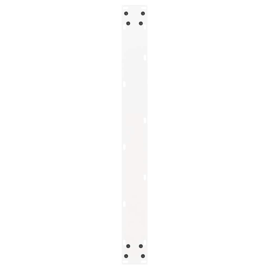 Dining Table Legs U-Shaped 3 pcs White 90x(72-73) cm Steel