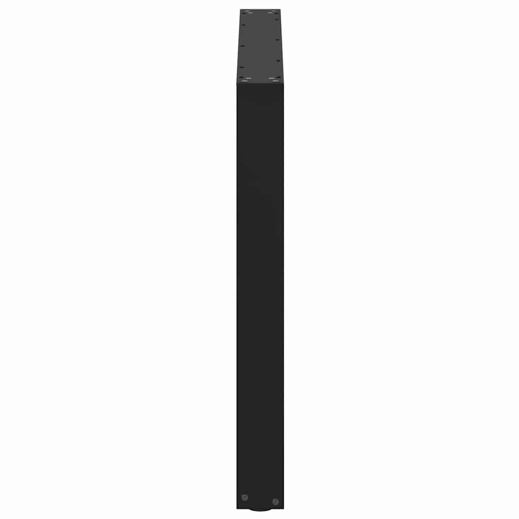 Coffee Table Leg | Set of 2 | Black | Powder-coated steel | Standard