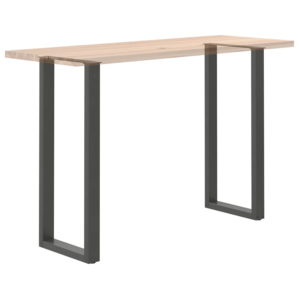 Bar Table Legs U-Shaped 2 pcs Anthracite 40x(110-111) cm Steel