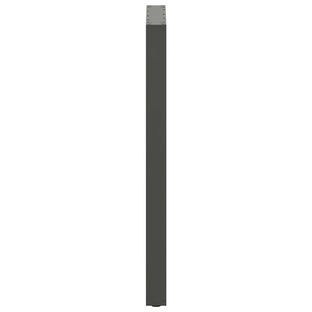 Bar Table Legs U-Shaped 2 pcs Anthracite 60x(110-111) cm Steel