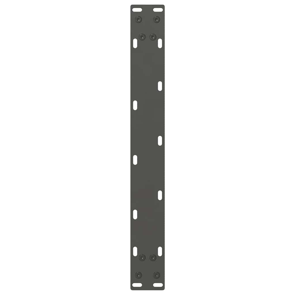 Coffee Table Legs Anthracite 2 pcs 50x(30-31) cm Steel
