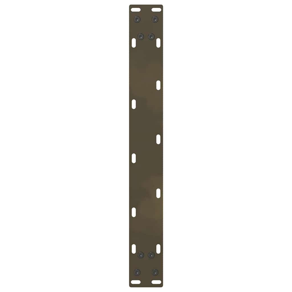Coffee Table Legs Natural Steel 2 pcs 50x(30-31) cm Steel