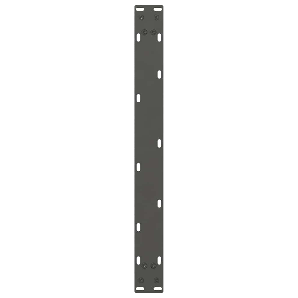 Coffee Table Legs Anthracite 2 pcs 70x(30-31) cm Steel