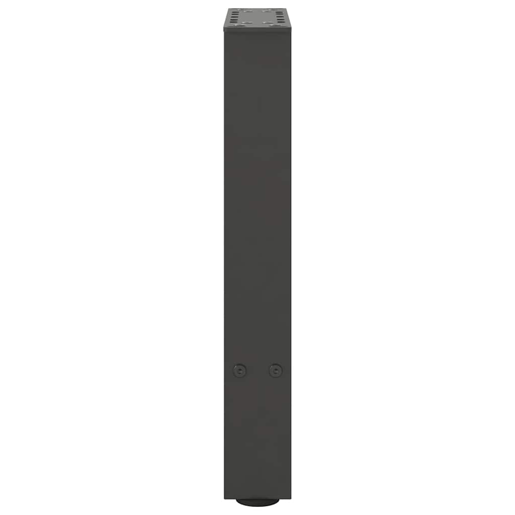 Coffee Table Legs Anthracite 2 pcs 28x(42-43) cm Steel