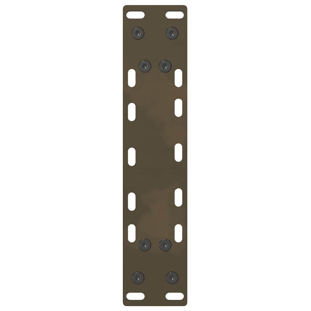 Coffee Table Legs Natural Steel 2 pcs 28x(42-43) cm Steel