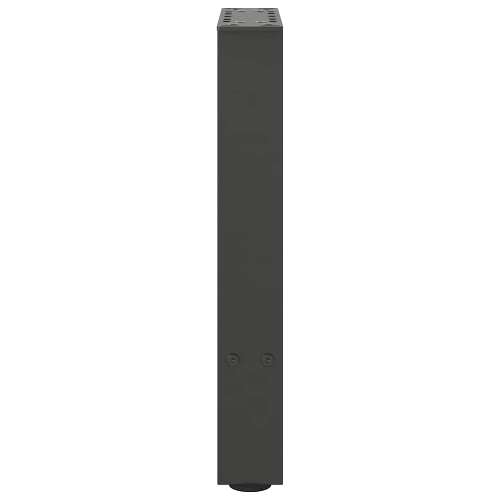 Coffee Table Legs Anthracite 2 pcs 38x(42-43) cm Steel