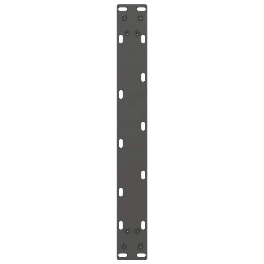 Coffee Table Legs Anthracite 2 pcs 60x(42-43) cm Steel