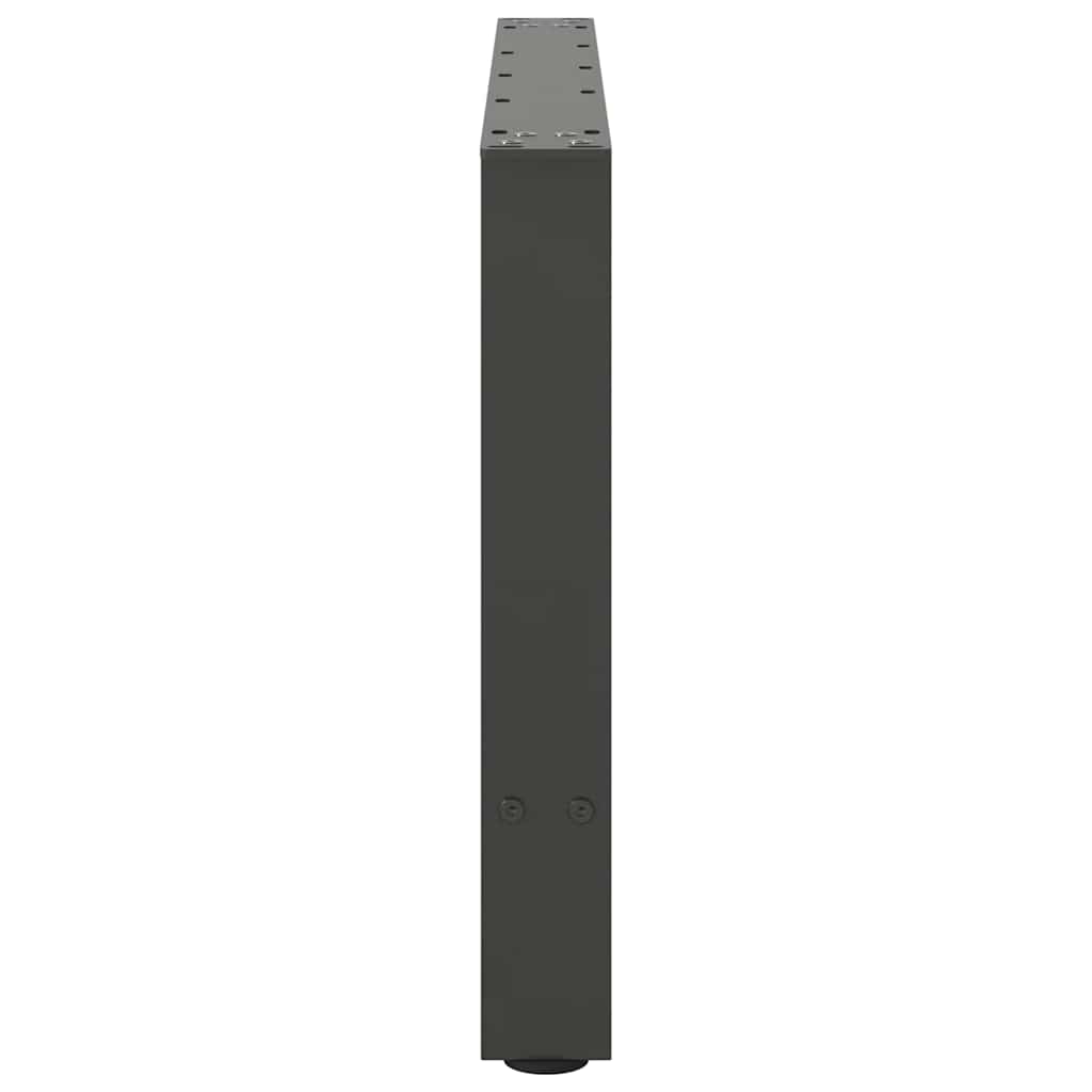 Coffee Table Legs Anthracite 2 pcs 70x(42-43) cm Steel