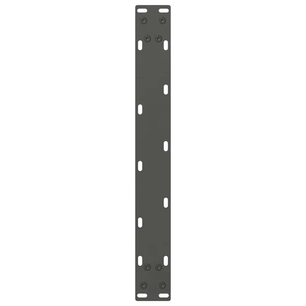 Coffee Table Legs Anthracite 2 pcs 70x(42-43) cm Steel