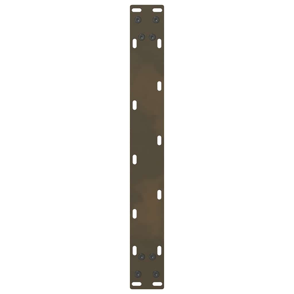Coffee Table Legs Natural Steel 2 pcs 70x(42-43) cm Steel