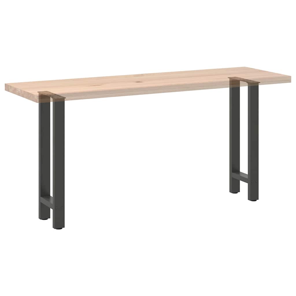 Console Table Legs Anthracite 2 pcs 28x(72-73) cm Steel