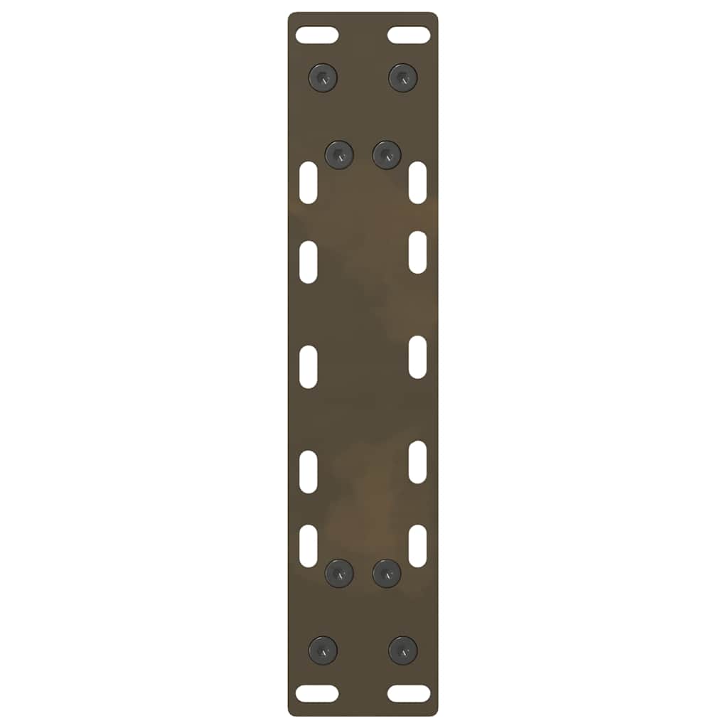 Console Table Legs Natural Steel 2 pcs 28x(72-73) cm Steel