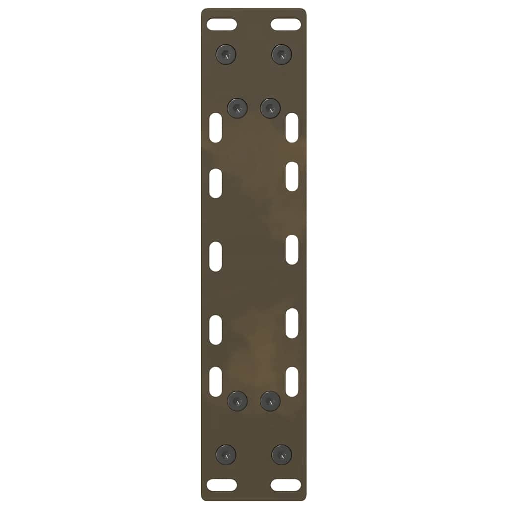 Console Table Legs Natural Steel 2 pcs 38x(72-73) cm Steel