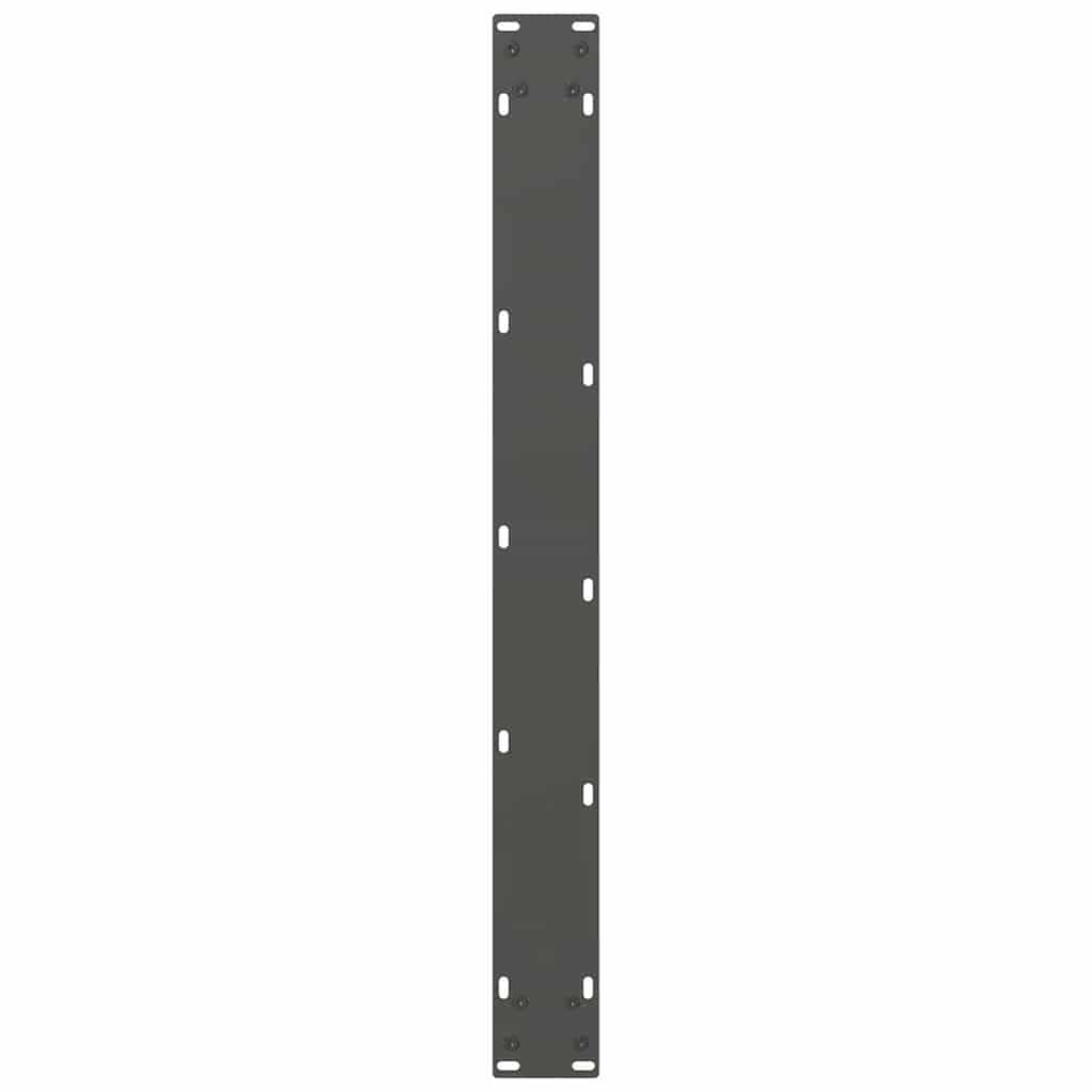 Dining Table Legs Anthracite 2 pcs 70x(72-73) cm Steel