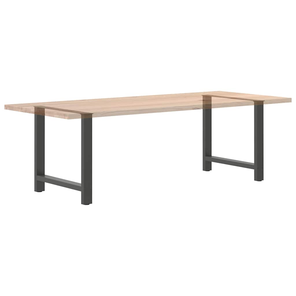 Dining Table Legs Anthracite 2 pcs 70x(72-73) cm Steel