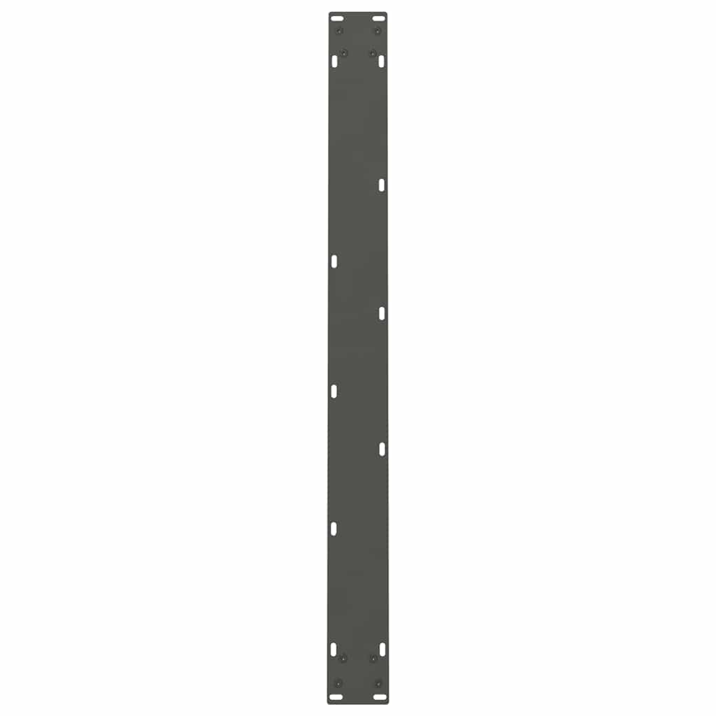 Dining Table Legs Anthracite 2 pcs 100x(72-73) cm Steel