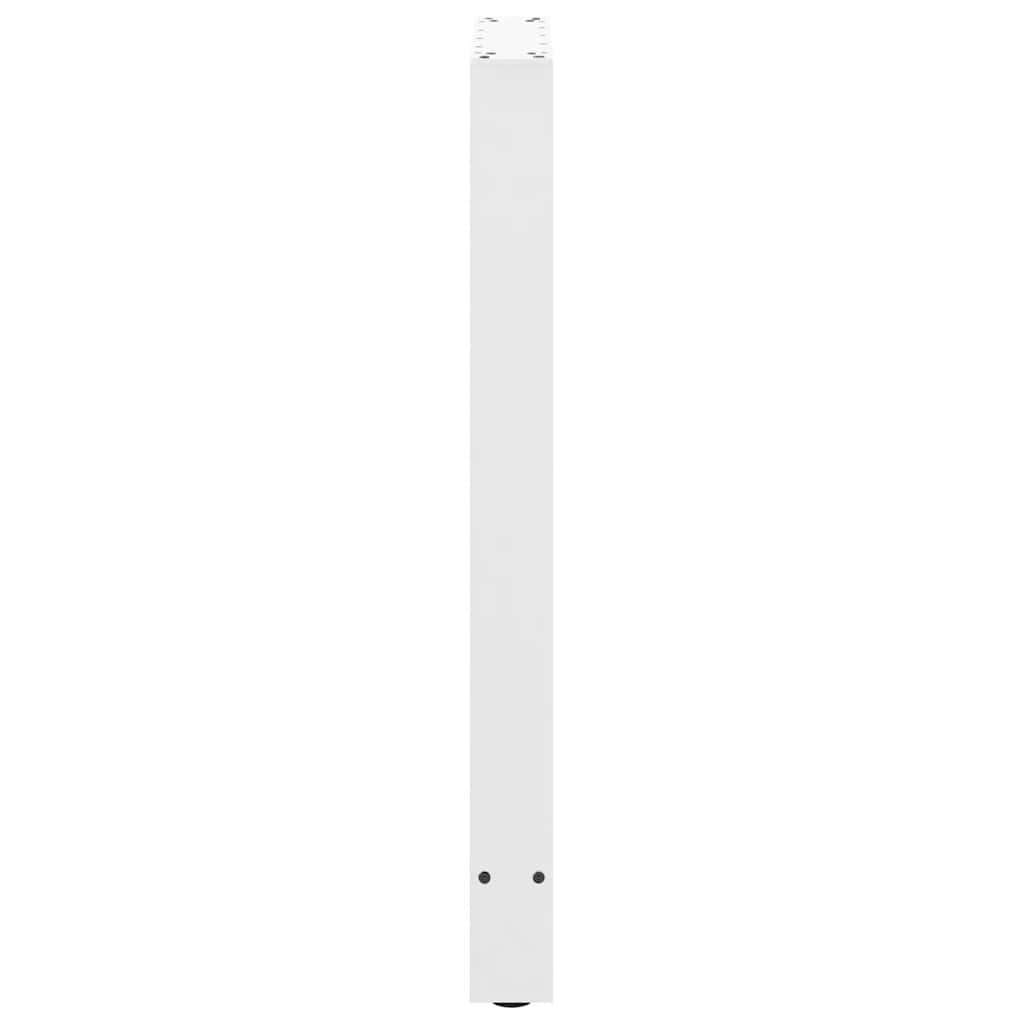 Bar Table Legs White 2 pcs 40x(90-91) cm Steel