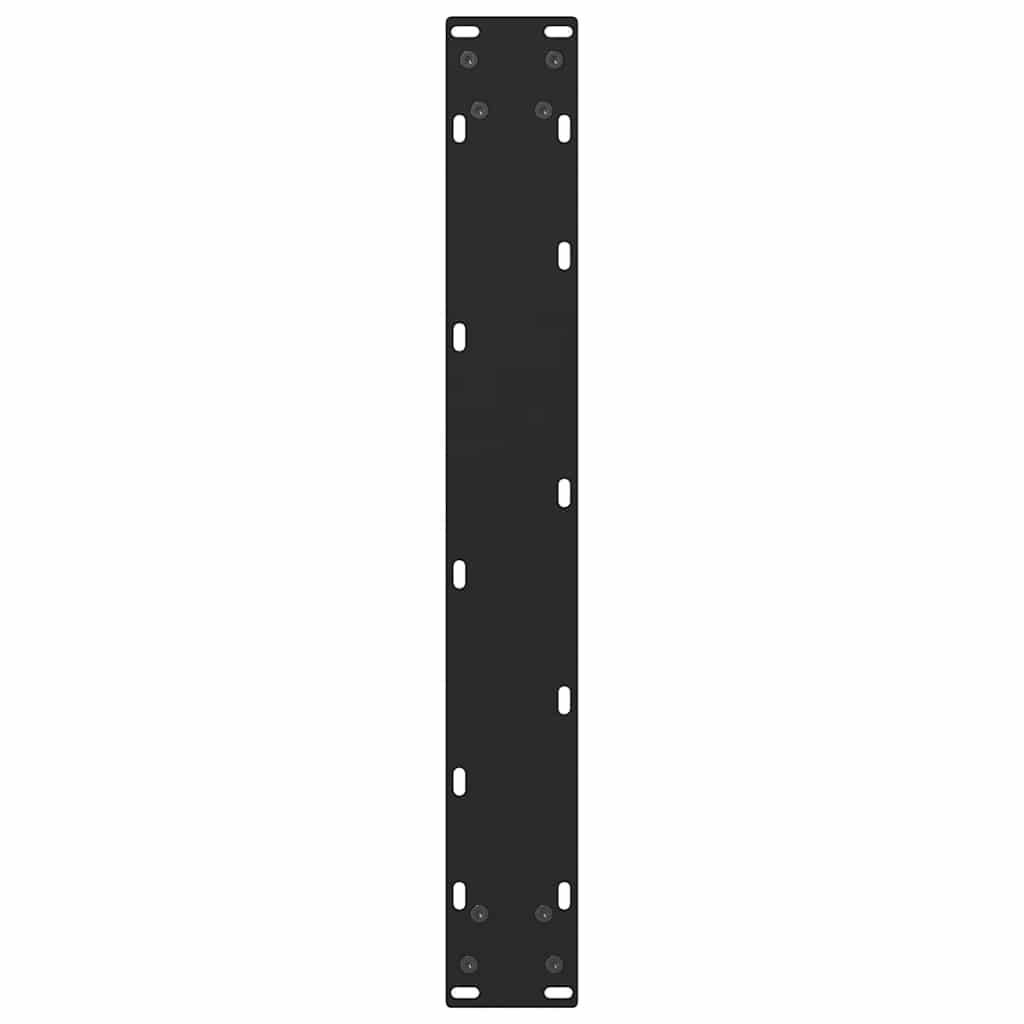 Bar Table Legs Black 2 pcs 60x(90-91) cm Steel