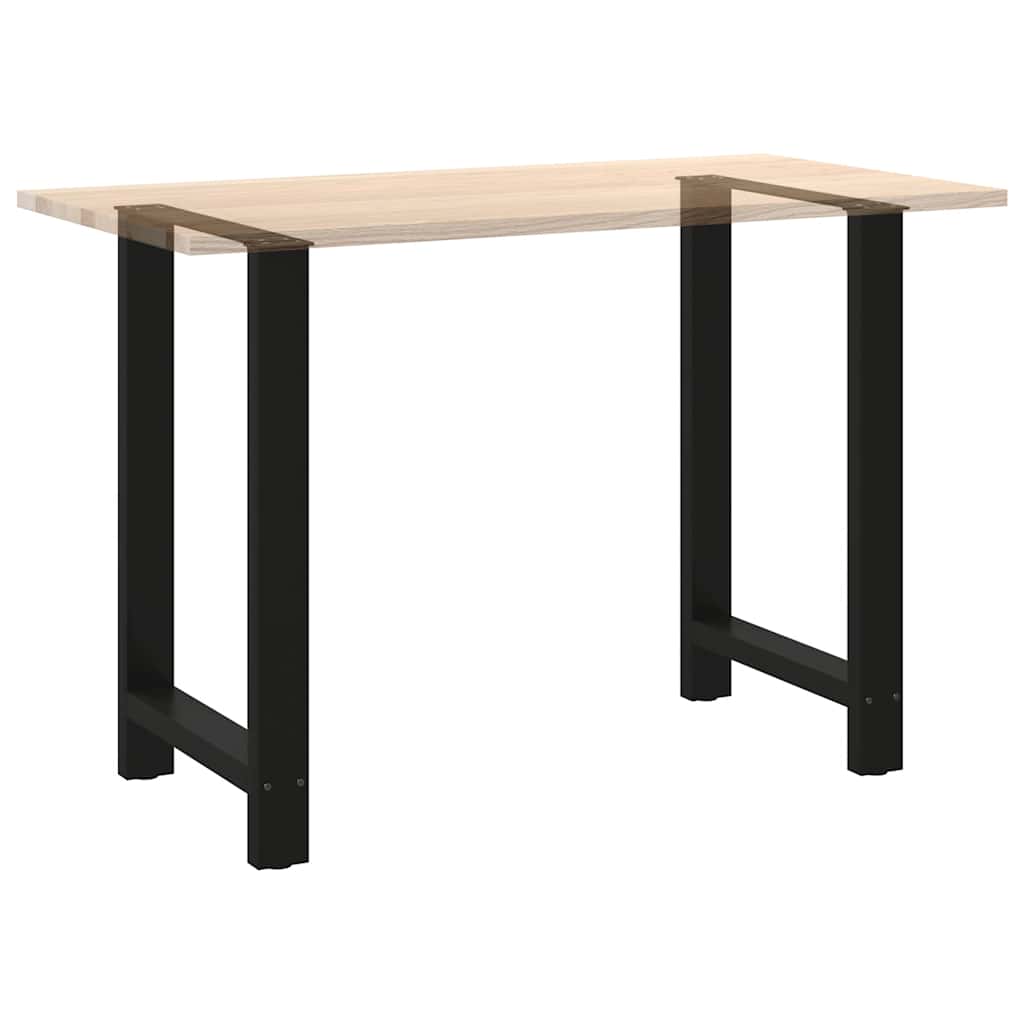Bar Table Legs Black 2 pcs 60x(90-91) cm Steel