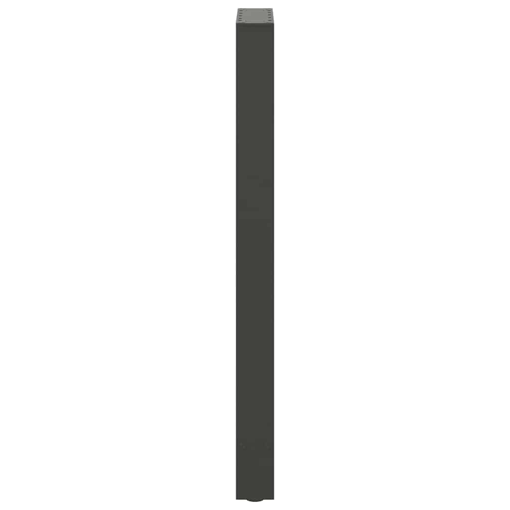 Bar Table Legs Anthracite 2 pcs 50x(100-101) cm Steel