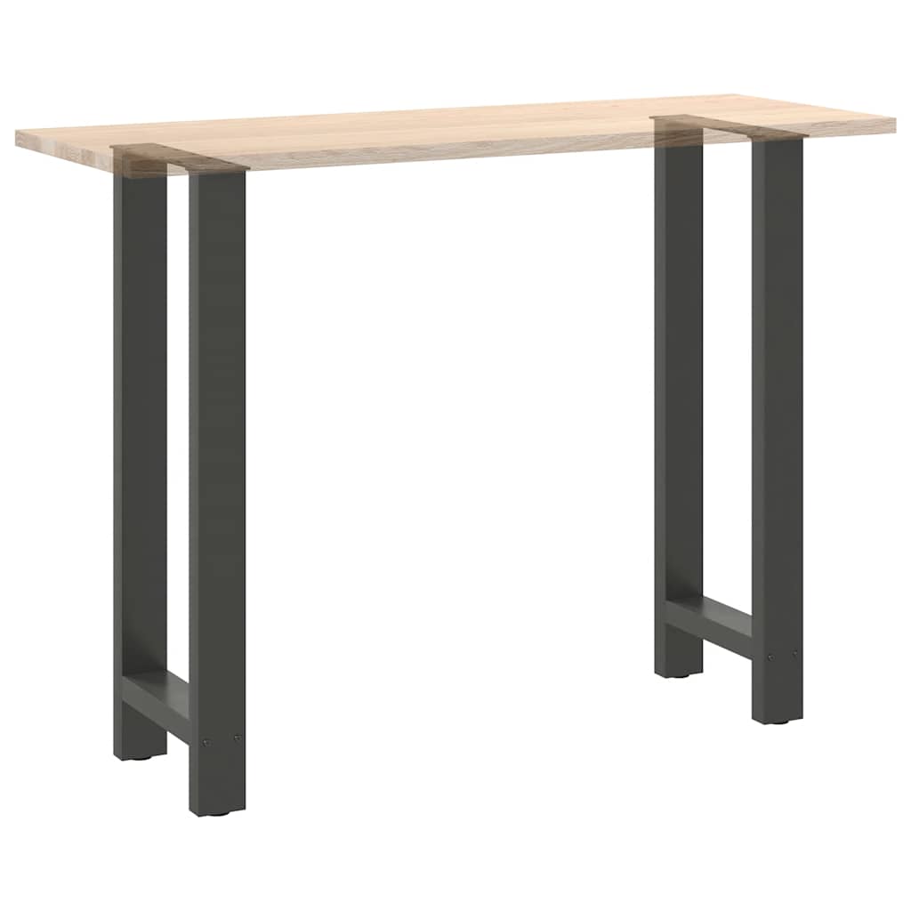 Bar Table Legs Anthracite 2 pcs 50x(100-101) cm Steel