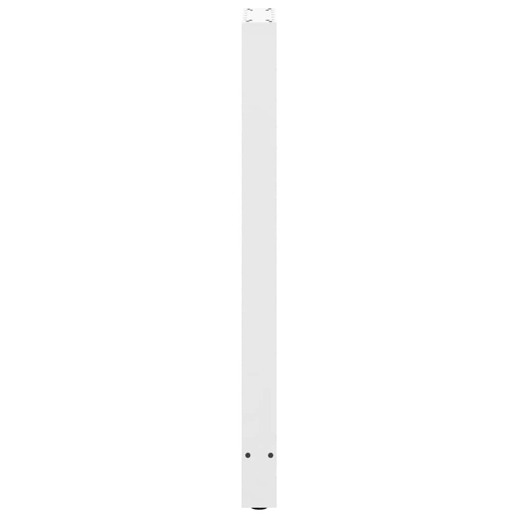Bar Table Legs White 2 pcs 40x(110-111) cm Steel