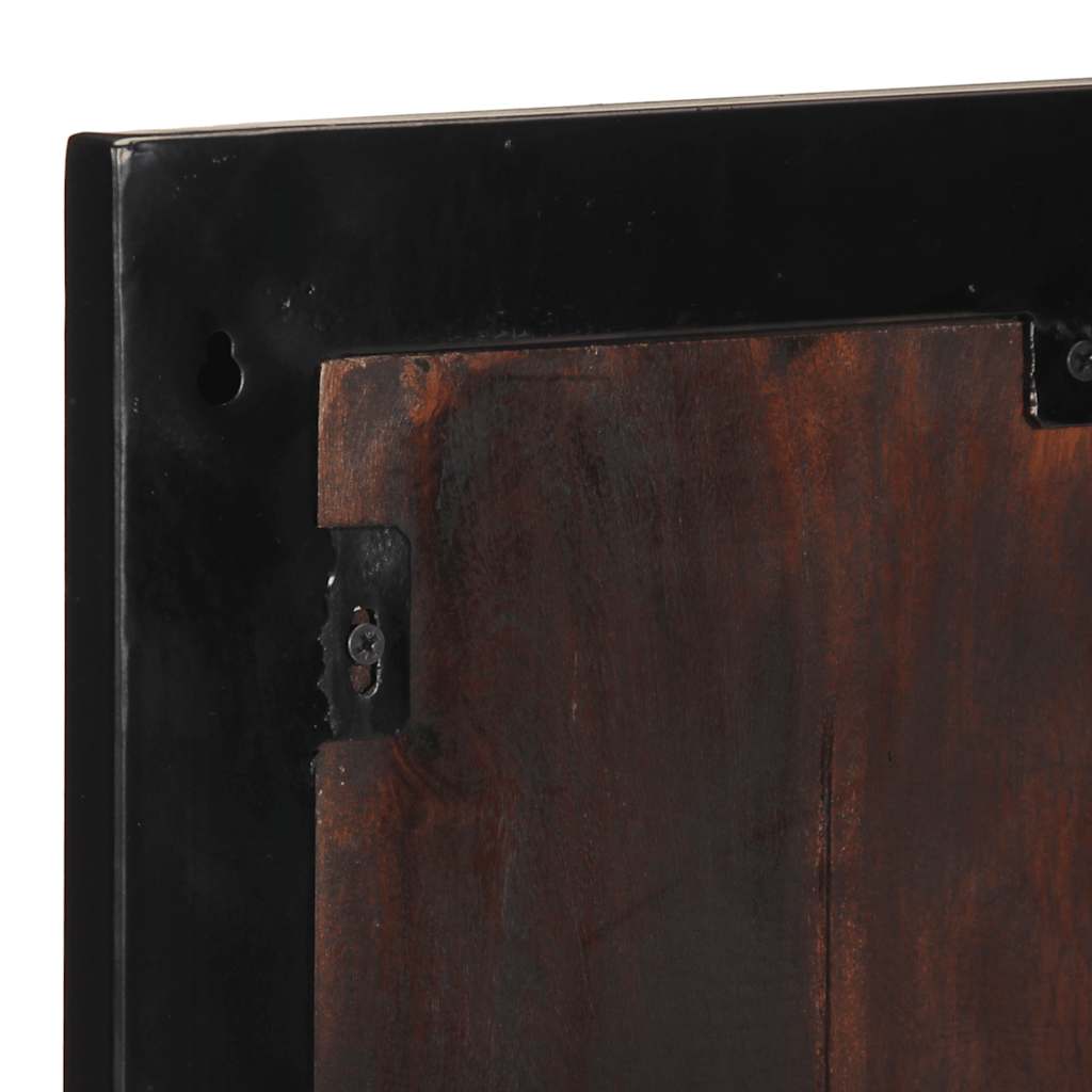 Coat Rack Multicolour 40x2x80 cm Solid Wood Reclaimed