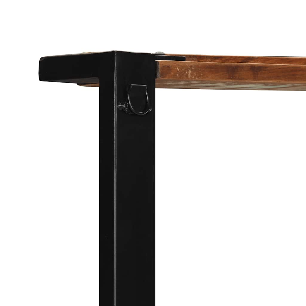 Clothes Rack Multicolour 80x40x190 cm Solid Wood Reclaimed