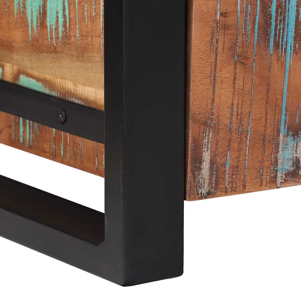 Storage Chests Multicolour 40 x 30 x 30 cm Solid Reclaim wood