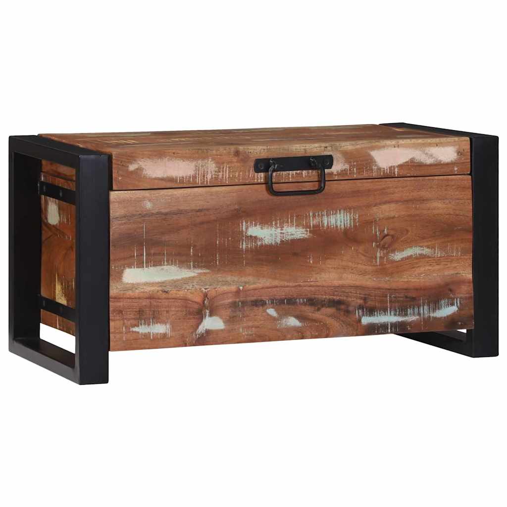 Storage Chests Multicolour 60 x 30 x 30 cm Solid Reclaim wood