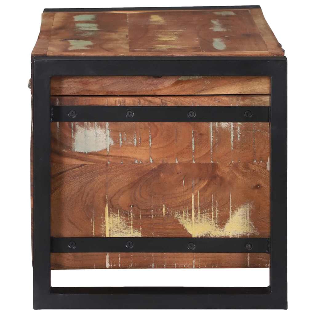 Storage Chests Multicolour 60 x 30 x 30 cm Solid Reclaim wood