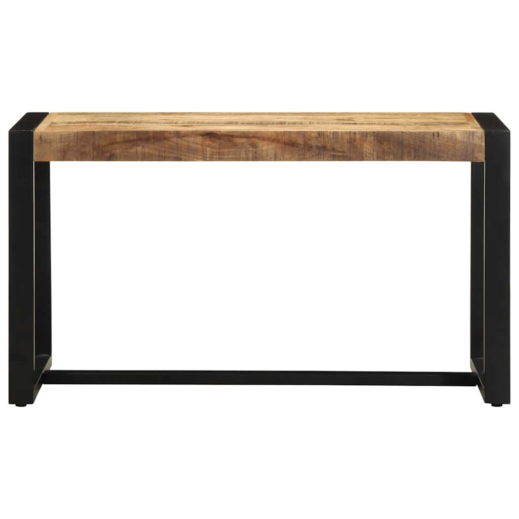 vidaXL Bench 80x35x45 cm Solid Rough Wood Mango