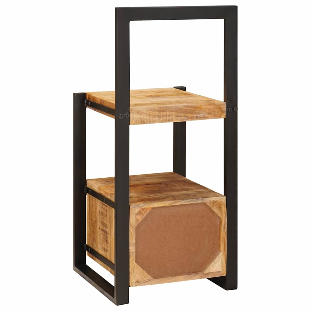 Valet Stand with Drawer Brown 40 x 40 x 90 cm Solid Mango Wood