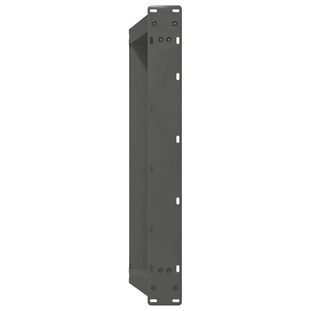 Coffee Table Legs U-Shaped 2 pcs Anthracite 60x(30-31) cm Steel