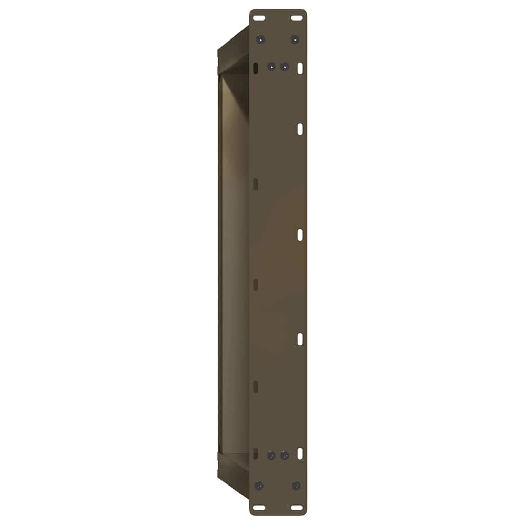 Coffee Table Legs U-Shaped 2 pcs Natural Steel 60x(30-31) cm Steel