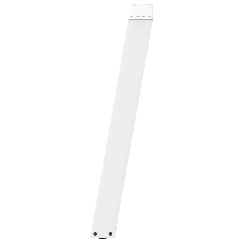 Console Table Legs U-Shaped 2 pcs White 28x(72-73) cm Steel