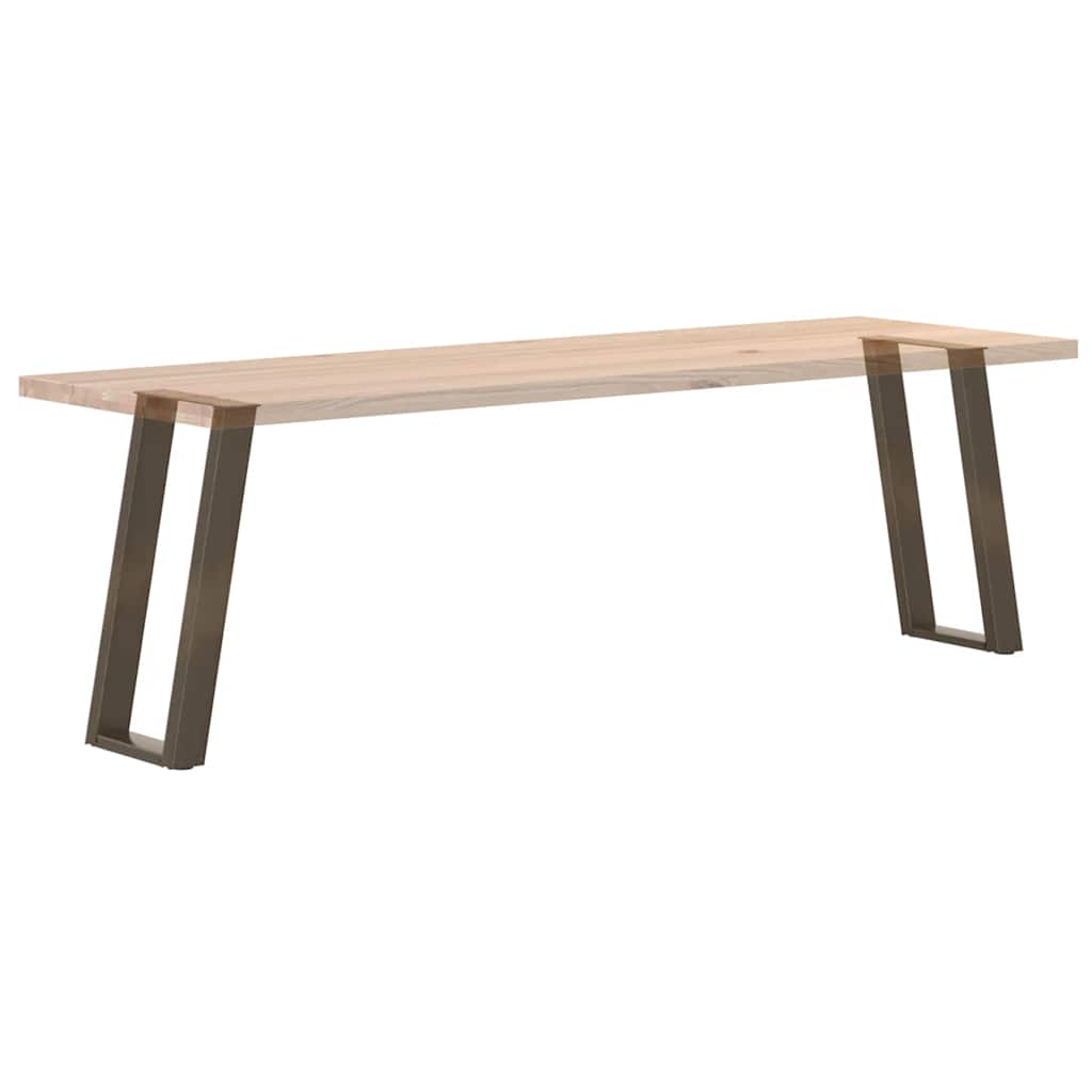 Console Table Legs U-Shaped 2 pcs Natural Steel 38x(72-73) cm Steel