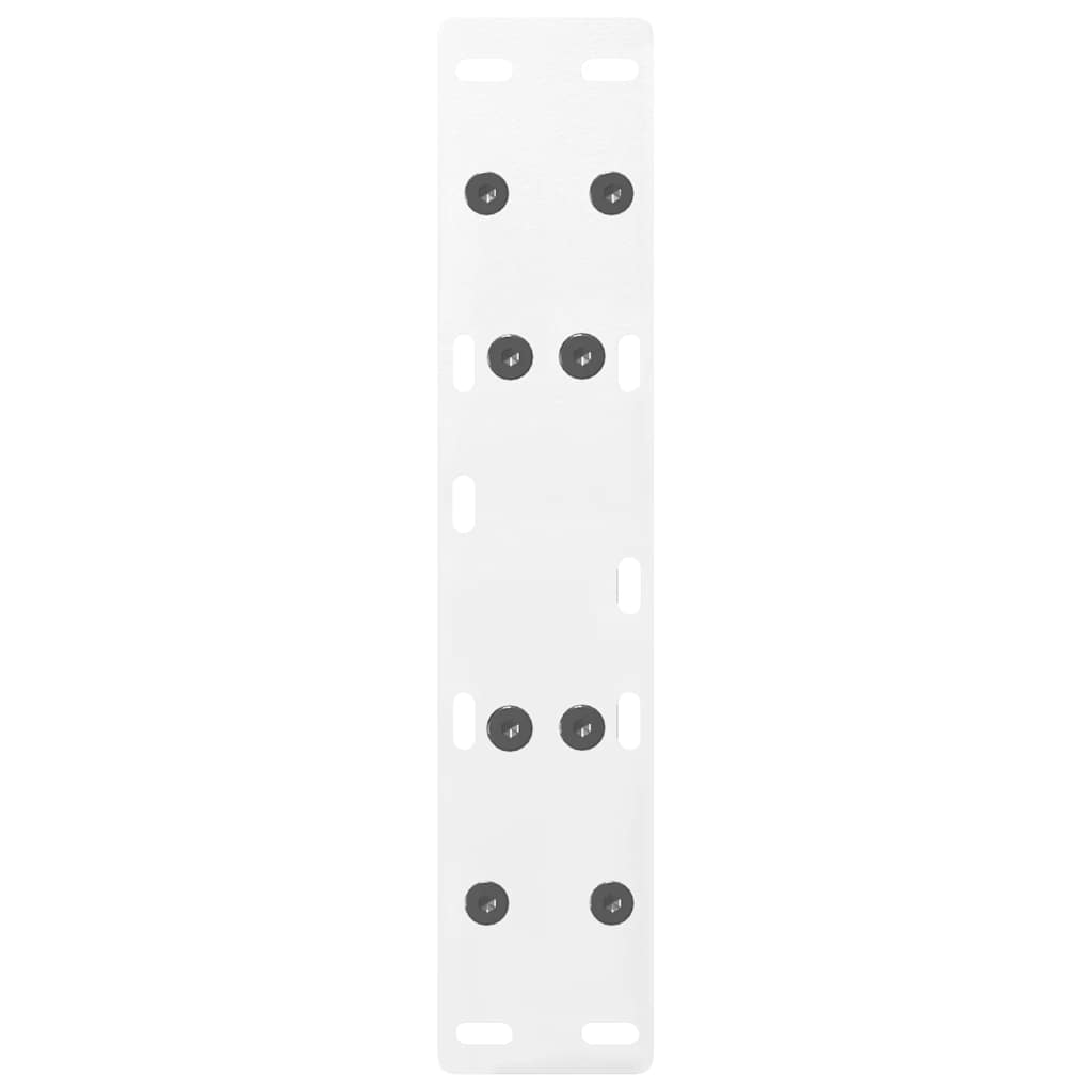 Coffee Table Legs A-Shaped 2 pcs White 40x(30-31) cm Steel