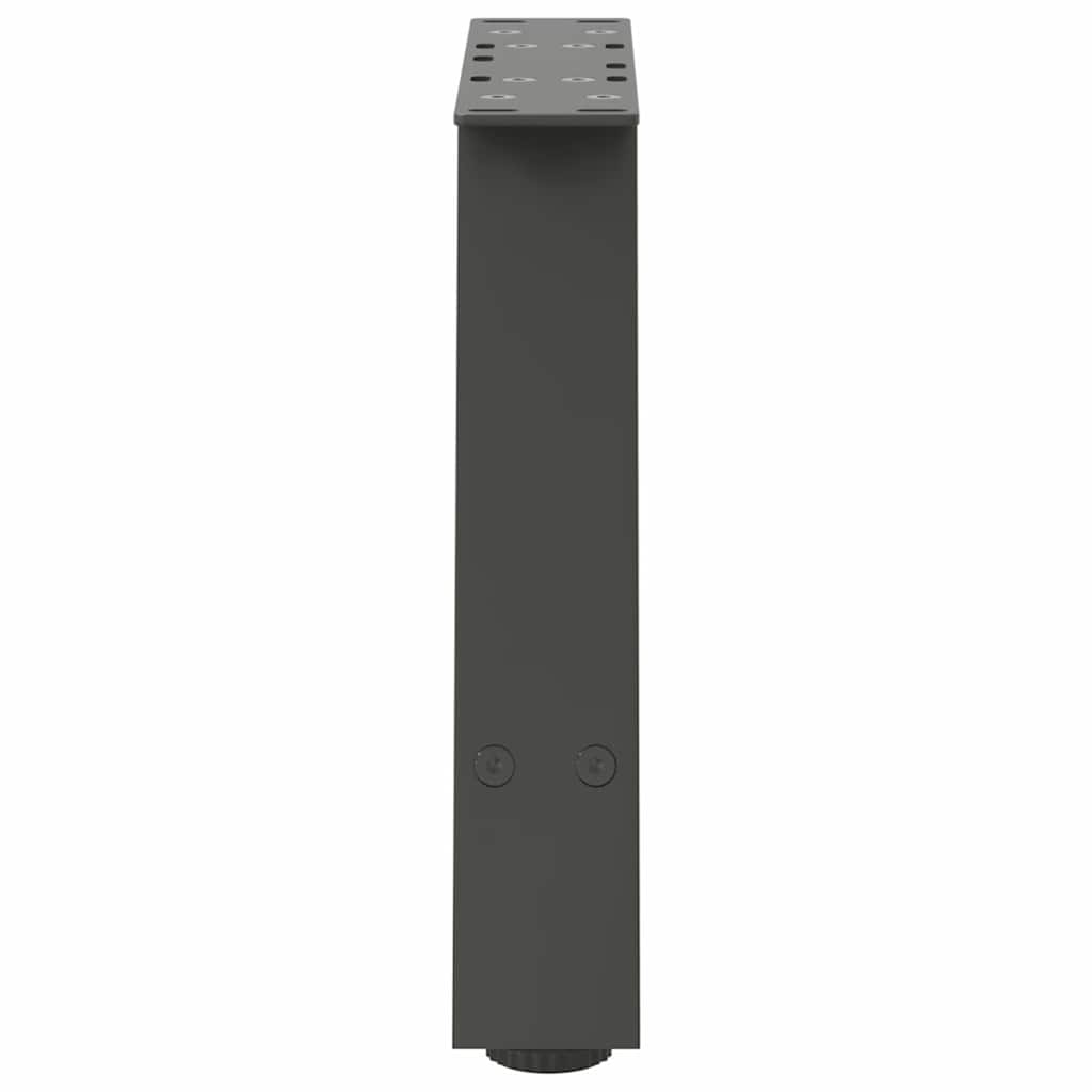Coffee Table Legs A-Shaped 2 pcs Anthracite 50x(30-31) cm Steel