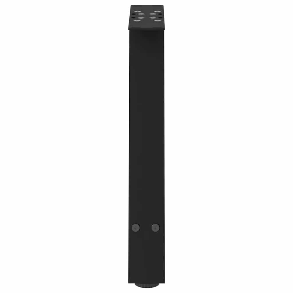 Coffee Table Legs A-Shaped 2 pcs Black 38x(42-43) cm Steel