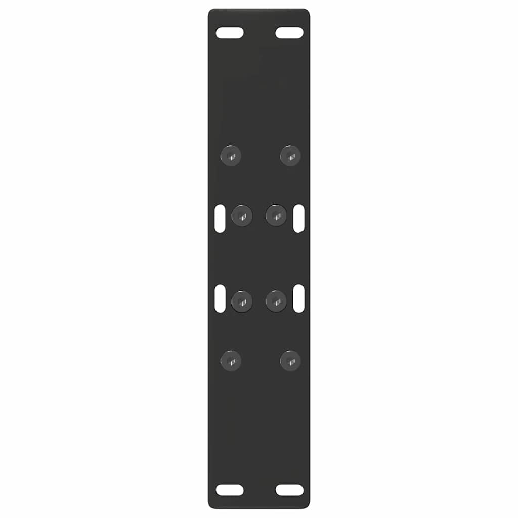 Coffee Table Legs A-Shaped 2 pcs Black 38x(42-43) cm Steel