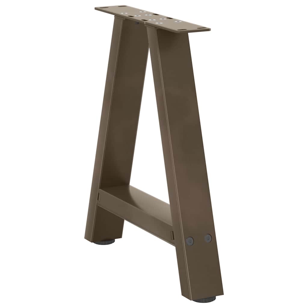 Coffee Table Legs A-Shaped 2 pcs 50x(42-43) cm Steel