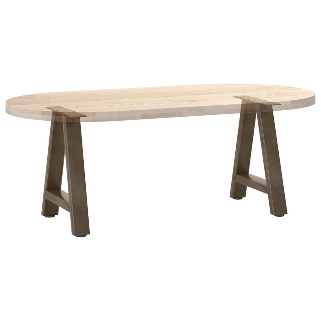 Coffee Table Legs A-Shaped 2 pcs 50x(42-43) cm Steel