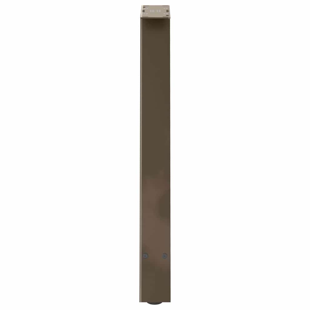 Dining Table Legs A-Shaped 2 pcs 50x(72-73) cm Steel