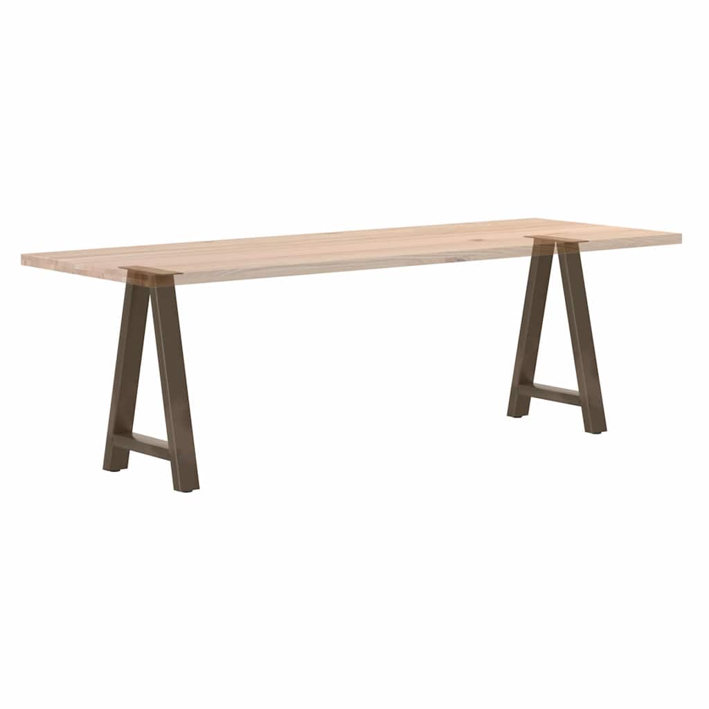 Dining Table Legs A-Shaped 2 pcs 50x(72-73) cm Steel