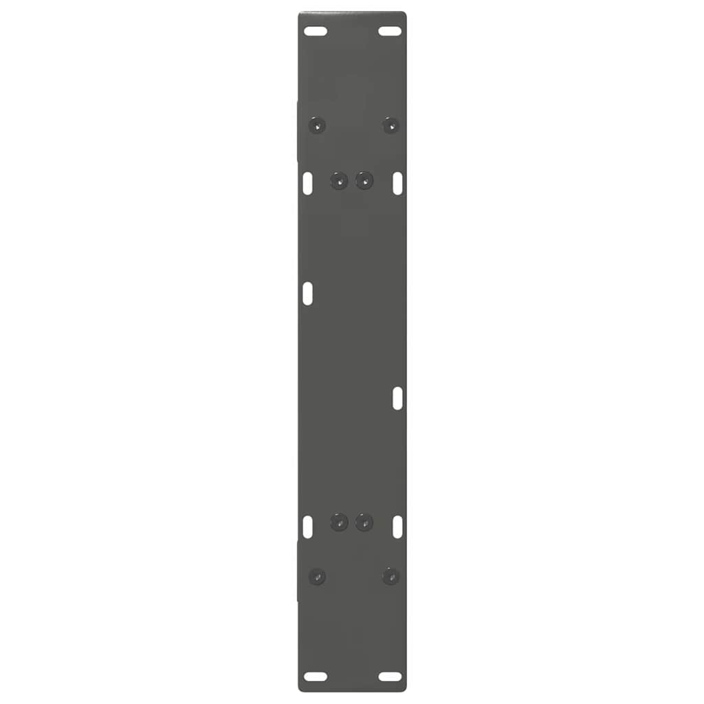 Dining Table Legs A-Shaped 2 pcs Anthracite 70x(72-73) cm Steel