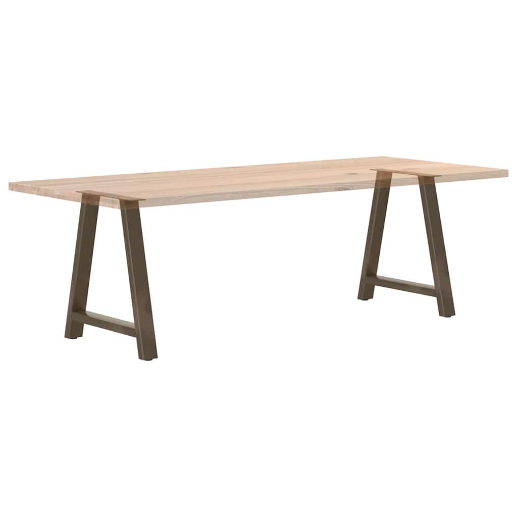 Dining Table Legs A-Shaped 2 pcs 70x(72-73) cm Steel