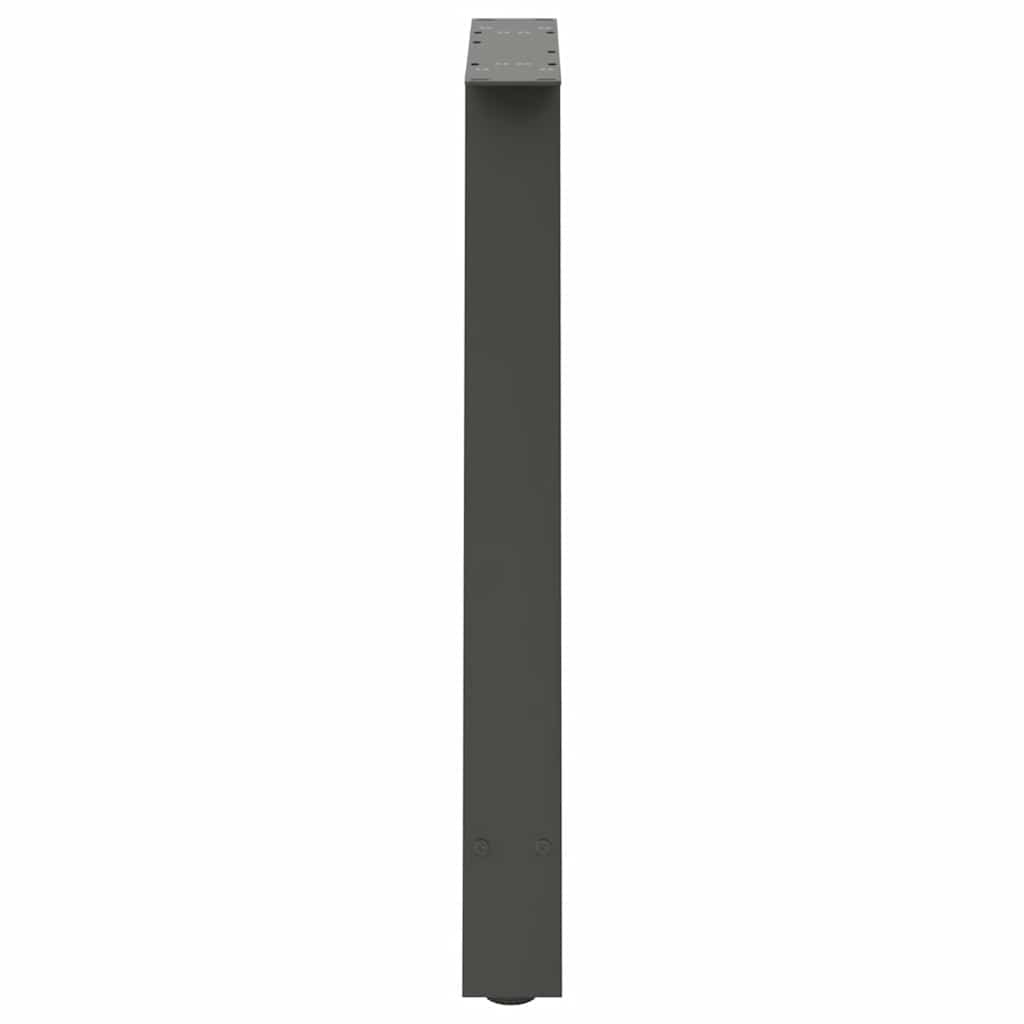 Dining Table Legs A-Shaped 2 pcs Anthracite 80x(72-73) cm Steel