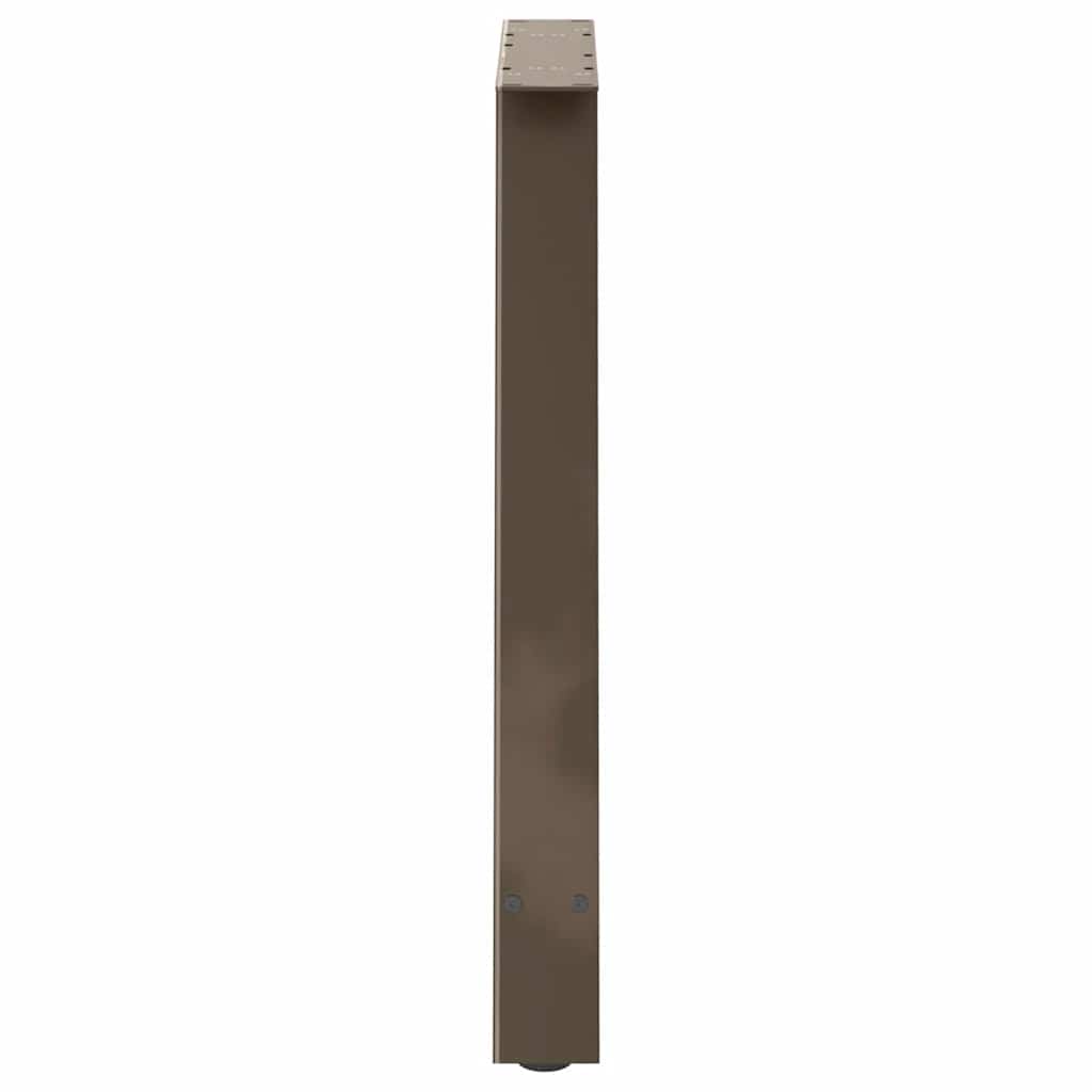 Dining Table Legs A-Shaped 2 pcs 80x(72-73) cm Steel